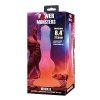 Power Monsters Hercules – 21.5 cm Rippled Monster Silicone Dildo